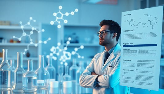 Propionsäure – Wirkungsweise und Anwendungsgebiete