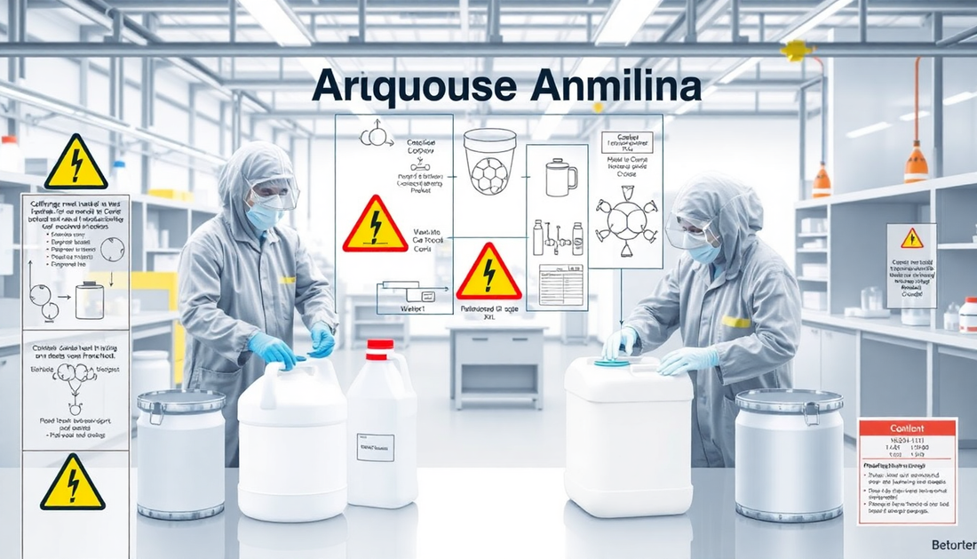 Die sichere Verwendung von wässrigem Ammoniak in der Industrie