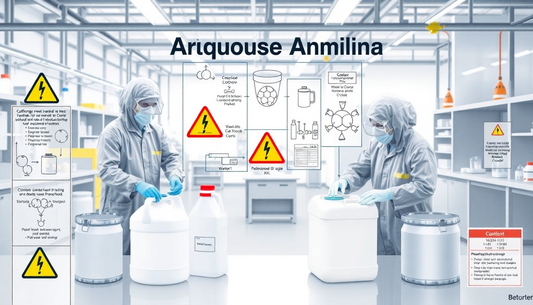 Die sichere Verwendung von wässrigem Ammoniak in der Industrie