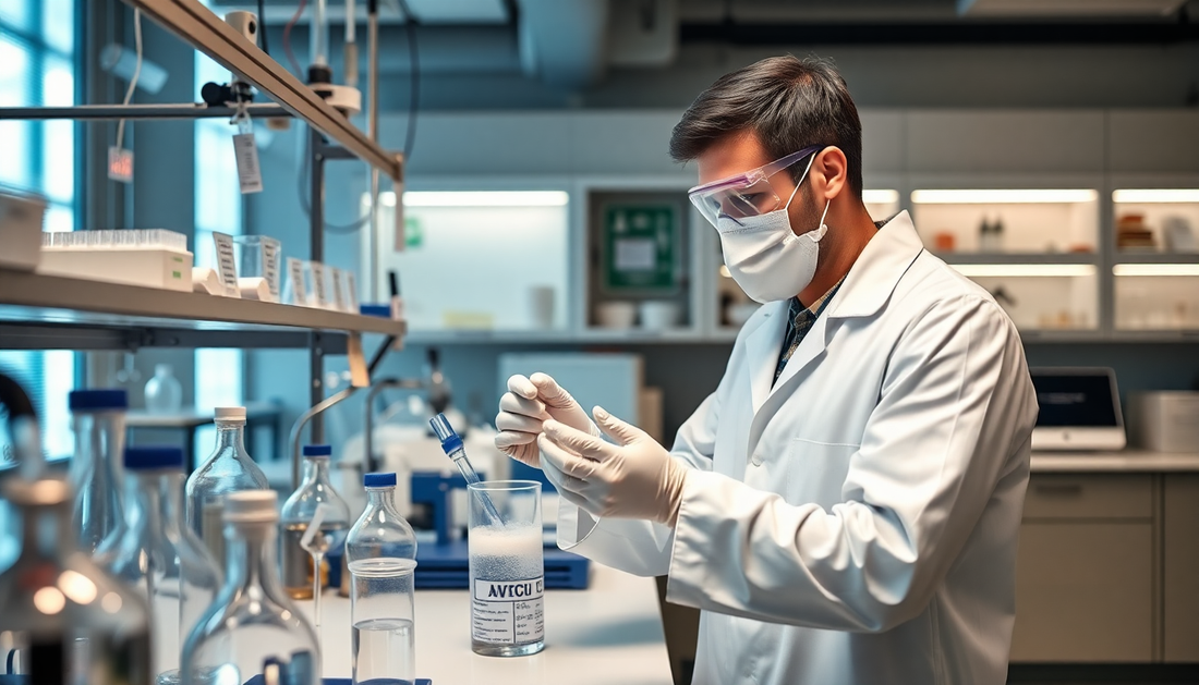 Sicherer Umgang mit Ammoniumbenzoat in Labor und Industrie