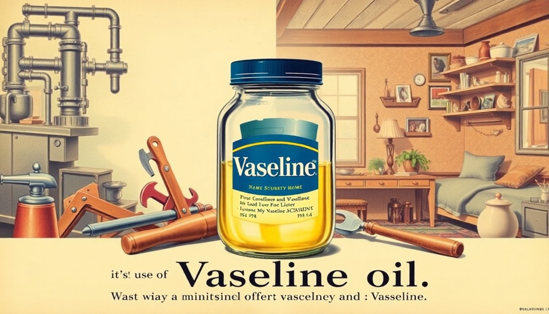 Vaselineöl – Vielseitiger Helfer in Industrie und Haushalt