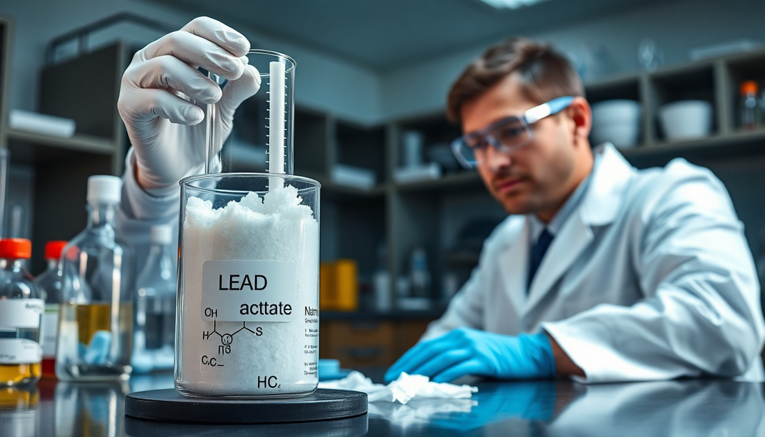 Blei(II)-Acetat (10 g) – Eigenschaften, Laboranwendungen und Sicherheit