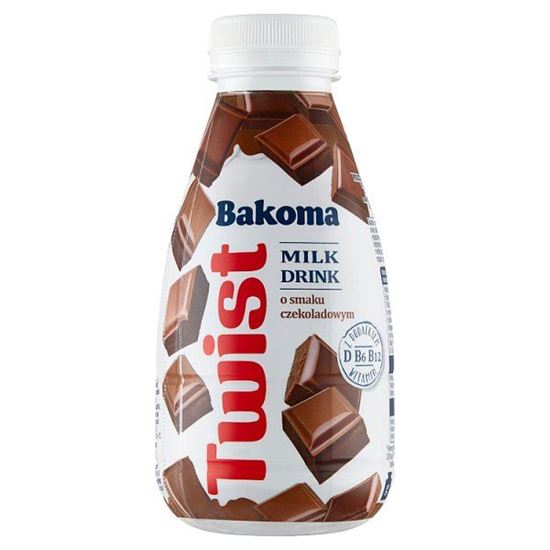 Schokoladenmilch Twist Milk Drink Bakoma 380g - Biolaboratorium