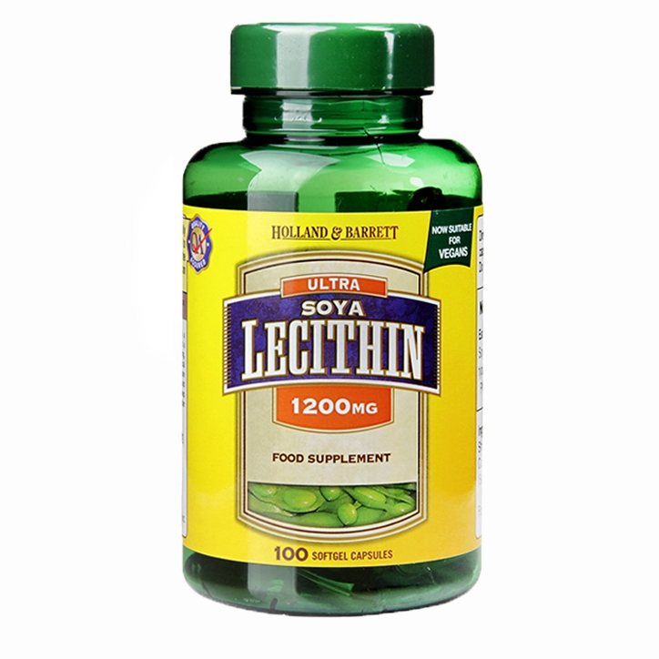 Sojalecithin 100 Kapseln HOLLAND & BARRETT - Biolaboratorium