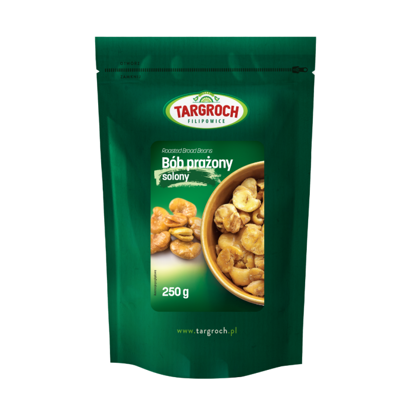 Geröstete, gesalzene Bohnen – 250 g Targroch MHD: 10-2026