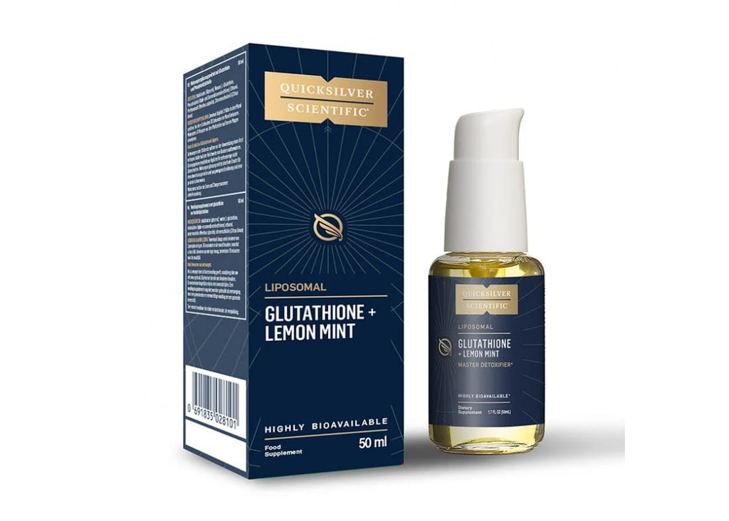 glutathione with lemon mint Liposomal  The Integrative Wellness Center Quicksilver Scientific Liposomal Glutathione 1.7