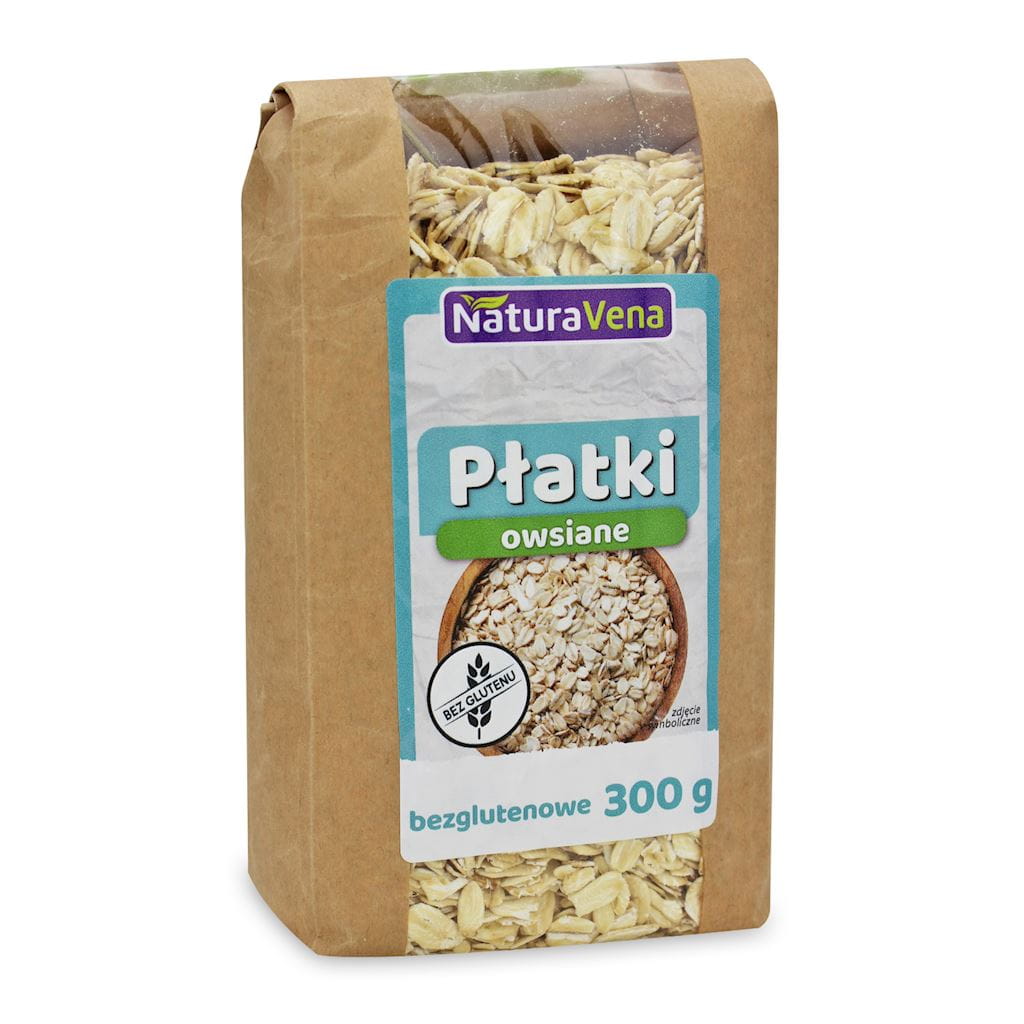 GLUTENFREIE HAFERFLOCKEN 300 g – NATURAVENA MHD: 11-2026