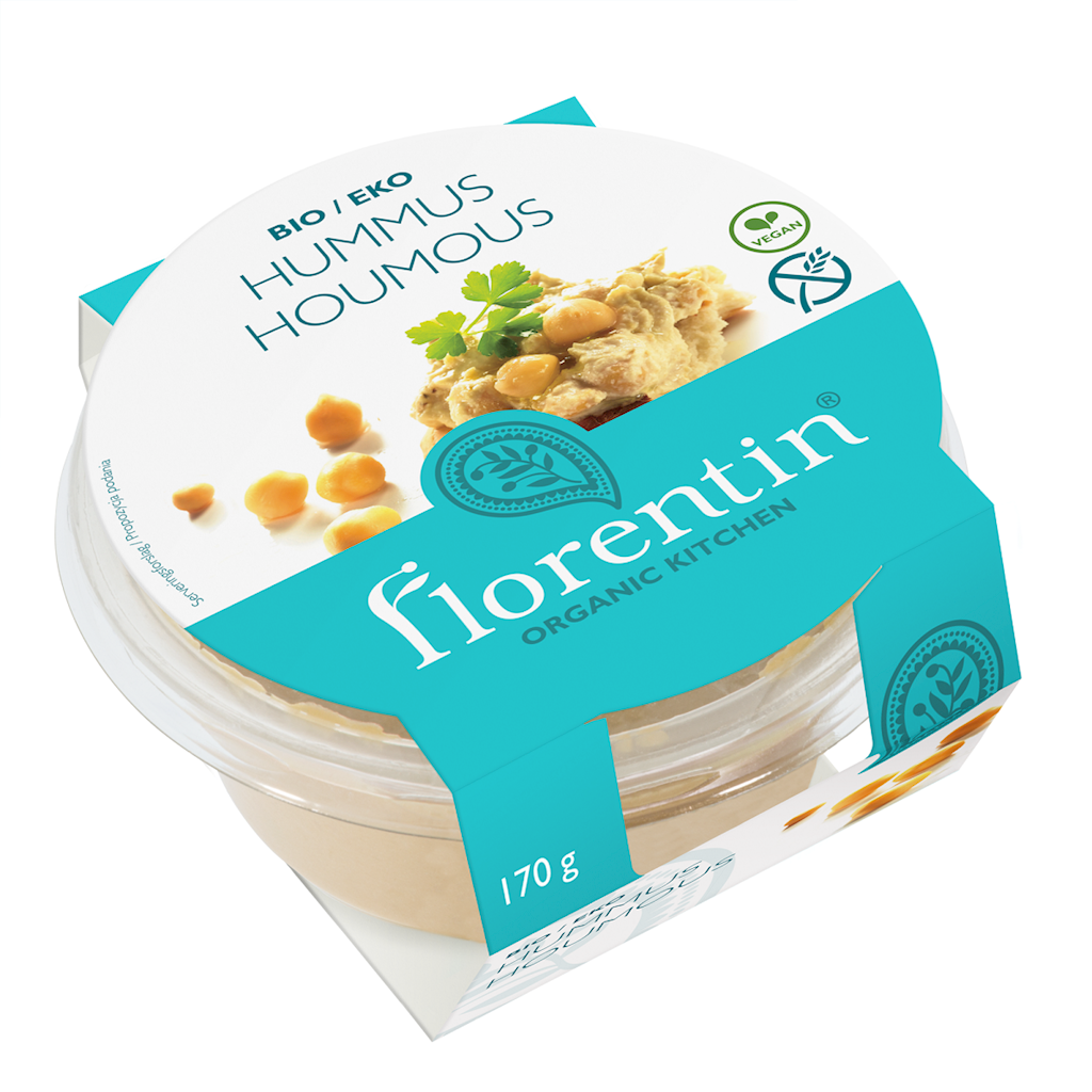 Glutenfreier HUMMUS BIO 170 g - FLORENTIN