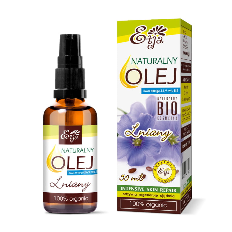 Kaltgepresstes Bio-Leinöl 50 ml ETJA MHD: 09-2026