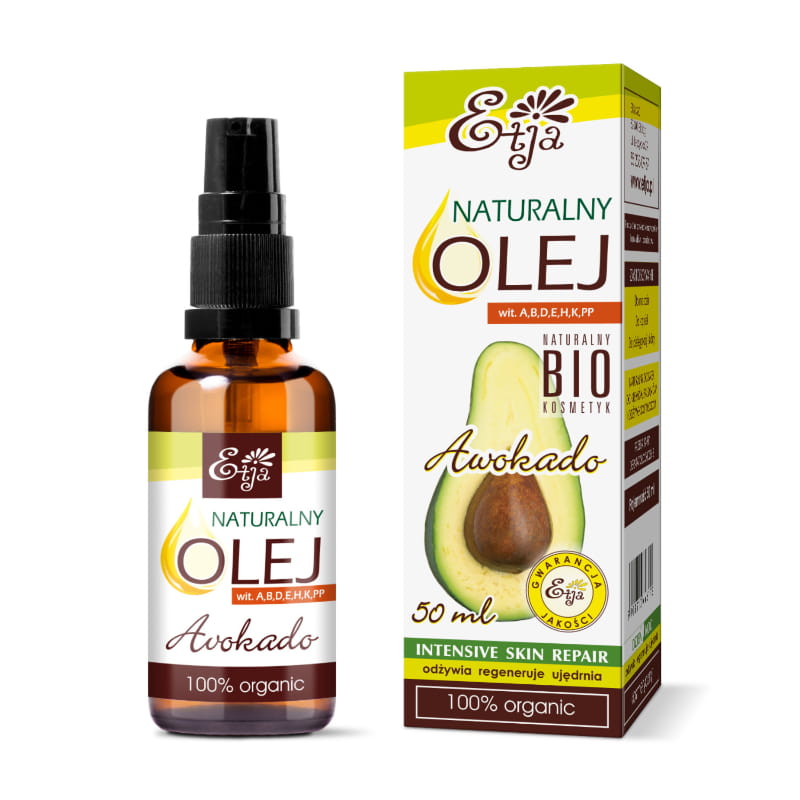Bio-Avocadoöl von Biolaboratorium, unraffiniert, 50 ml Flasche, reich an Nährstoffen, ideal für Haut und Haarpflege
