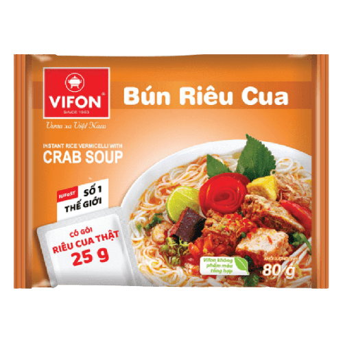 VIFON Reisnudel-Krabbenbrötchen Rieu Cua - Biolaboratorium