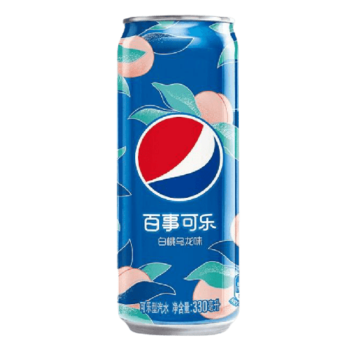 Pepsi White Peach Oolong - Biolaboratorium