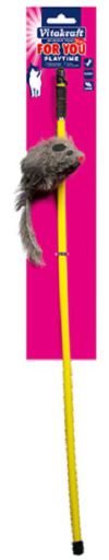 STAB MIT KANINCHENFELL Katzenspielzeug - VITAKRAFT - Biolaboratorium