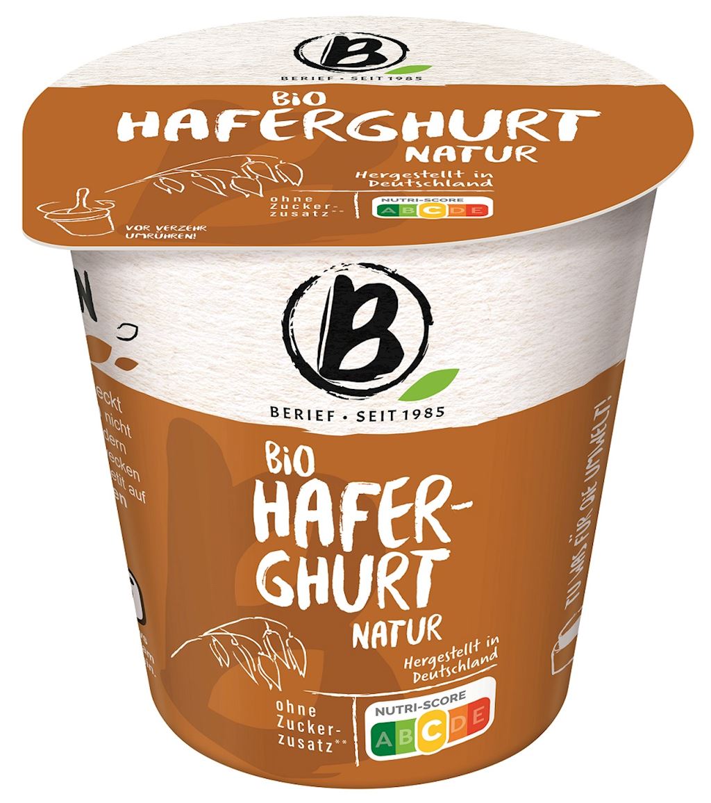 Natürliches Haferprodukt BIO 150 g - BERIEF - Biolaboratorium