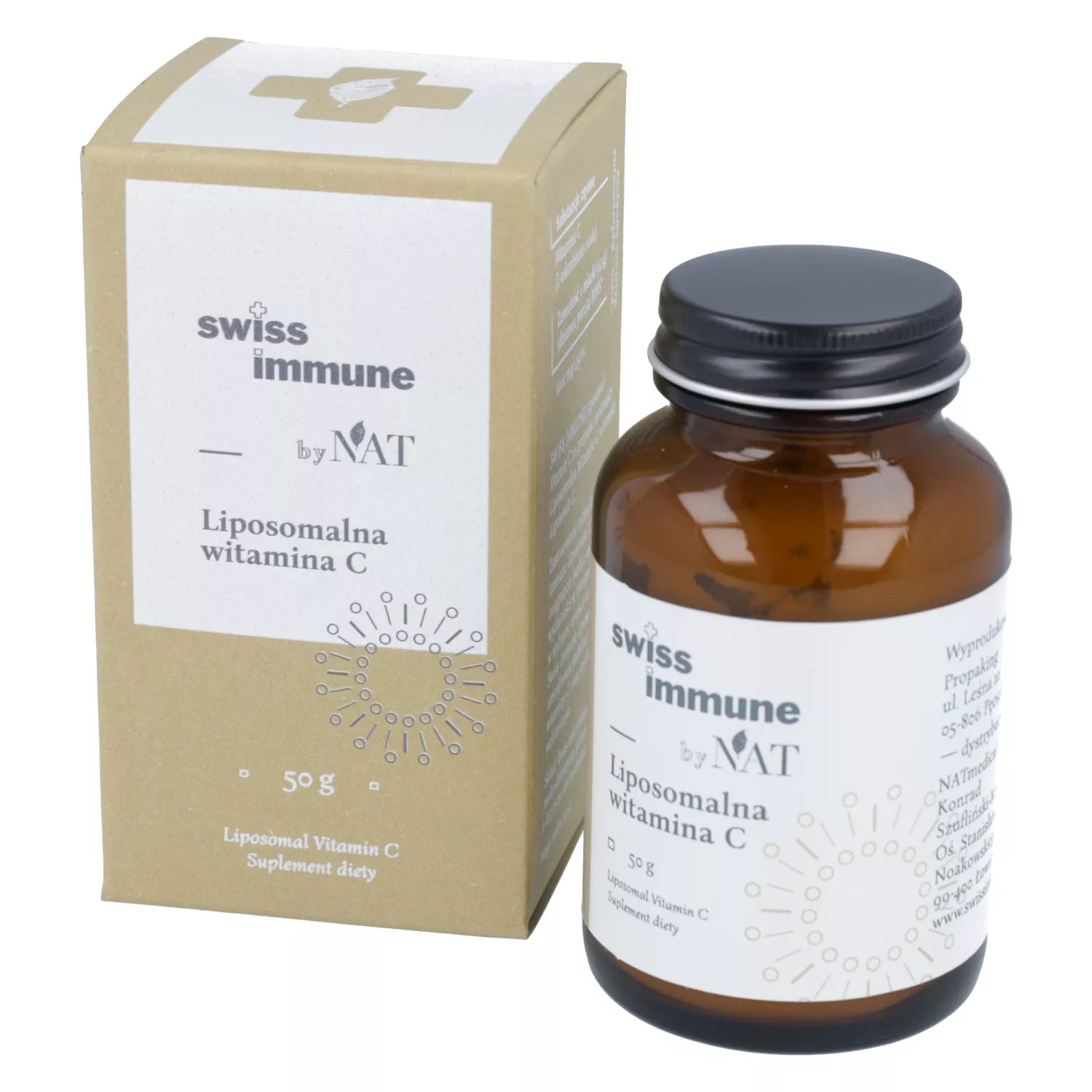 Liposomales Vitamin C Pulver 50g (45 Tage) swiss immune NAT - Biolaboratorium