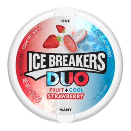 Ice Breakers Duo Erdbeere 36g - Biolaboratorium