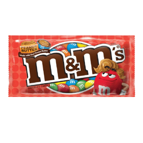 M&Ms Erdnussbutter