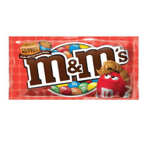 M&Ms Erdnussbutter