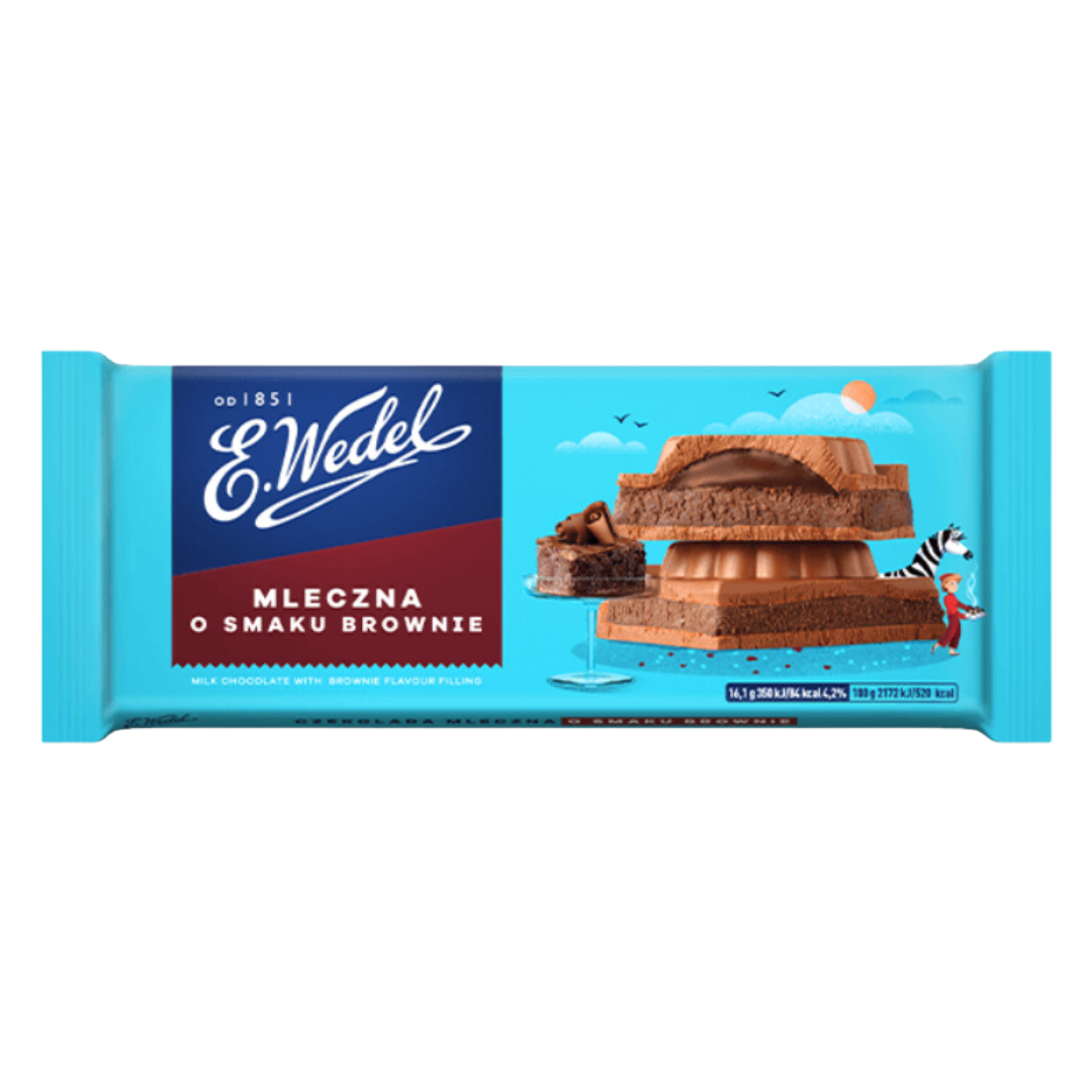 Brownie-Geschmack Milchschokolade E. Wedel 290g - Biolaboratorium