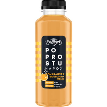 Orange-Pfirsich-Apfel-Getränk Tymbark Simply 400ml - Biolaboratorium