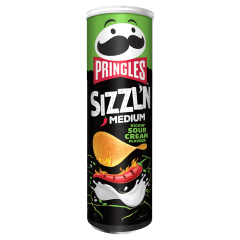 Pringles SIZZLN Kickin Sour Cream