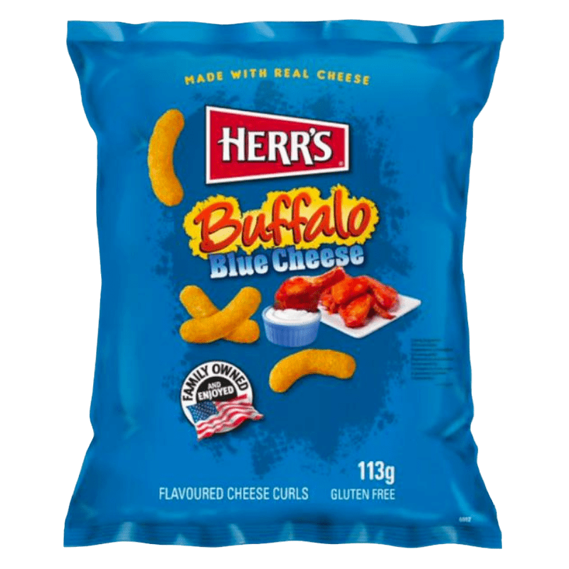 Herr's Buffalo Blue Cheese Curls - Biolaboratorium