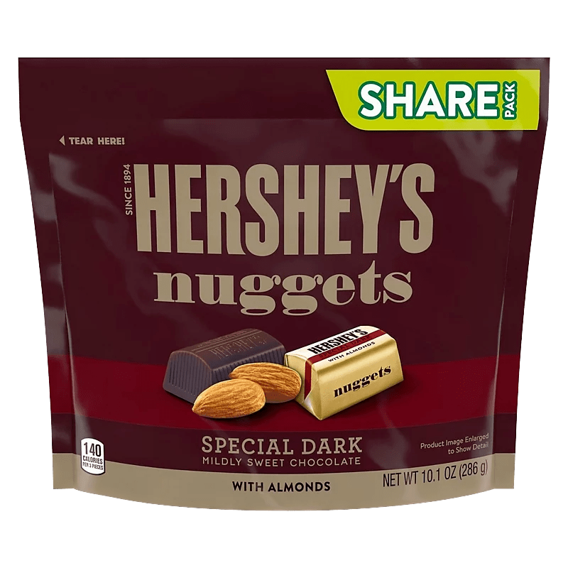 Hershey's Nuggets Special Dark mit Mandeln - Biolaboratorium