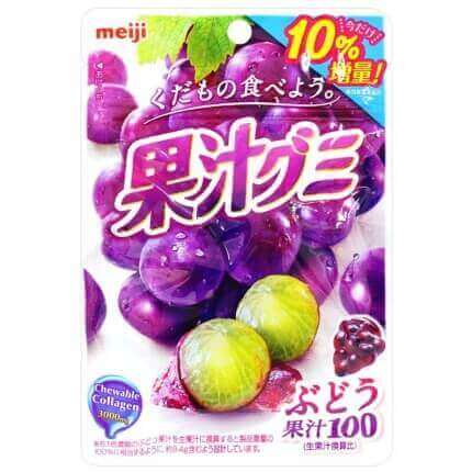 Meiji 100 % Gummi-Traube 51 g - Biolaboratorium