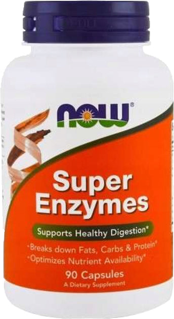 Superenzyme 90 Kapseln NOW FOODS - Biolaboratorium