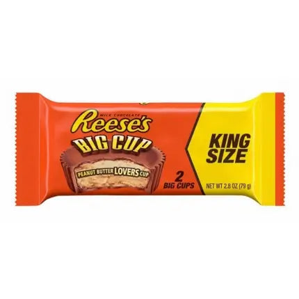 Reese's Big Cup King Size 79g - Biolaboratorium