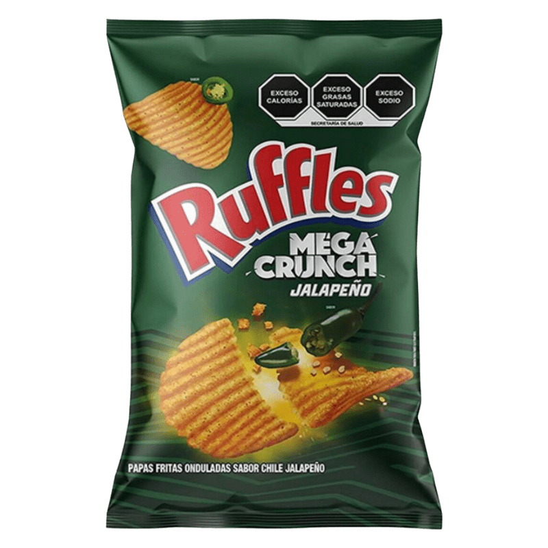 Ruffles Mega Crunch Jalapeno