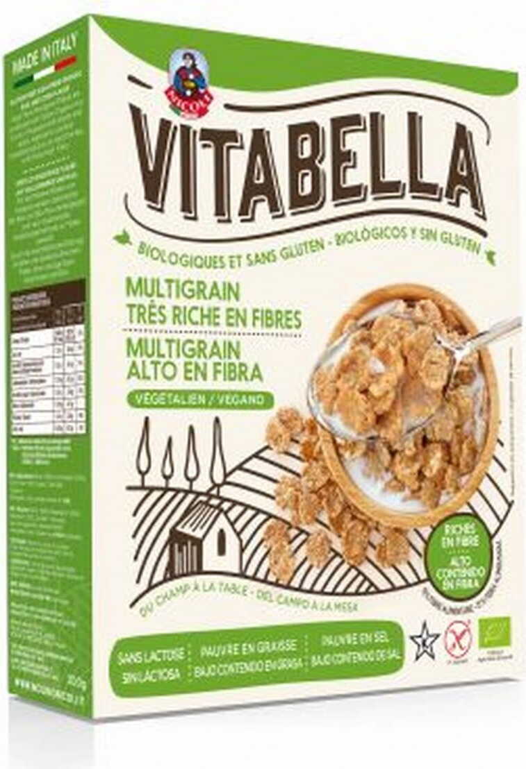 Glutenfreie Bio-Reis-Mais-Flocken 300 g VITABELLA MHD: 09-2026