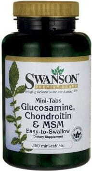 Glucosamin, Chondroitin, MSM – Glucosamine Chondroitin MSM 360 Tabletten SWANSON MHD: 09-2026