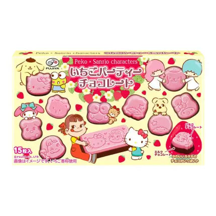 Peko x Sanrio Ichigo Partyschokolade 40g - Biolaboratorium