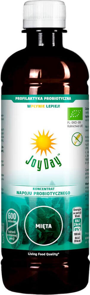 MINZE – BIO-PROBIOTISCHES GETRÄNKEKONZENTRAT 500 ml – JOY DAY MHD: 10-2026