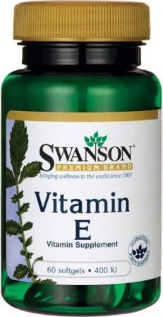 Vitamin E 400 IE 60 Kapseln SWANSON MHD: 09-2026