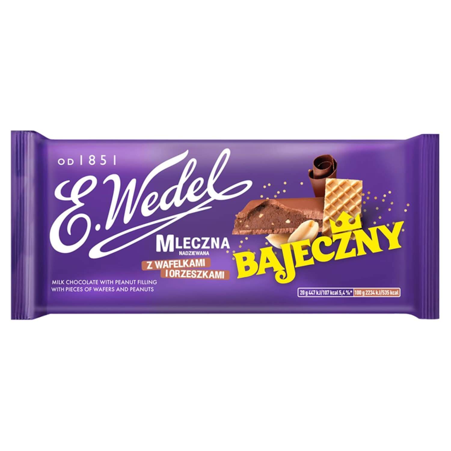 Milchschokolade gefüllt mit fabelhafter E. Wedel 100g - Biolaboratorium