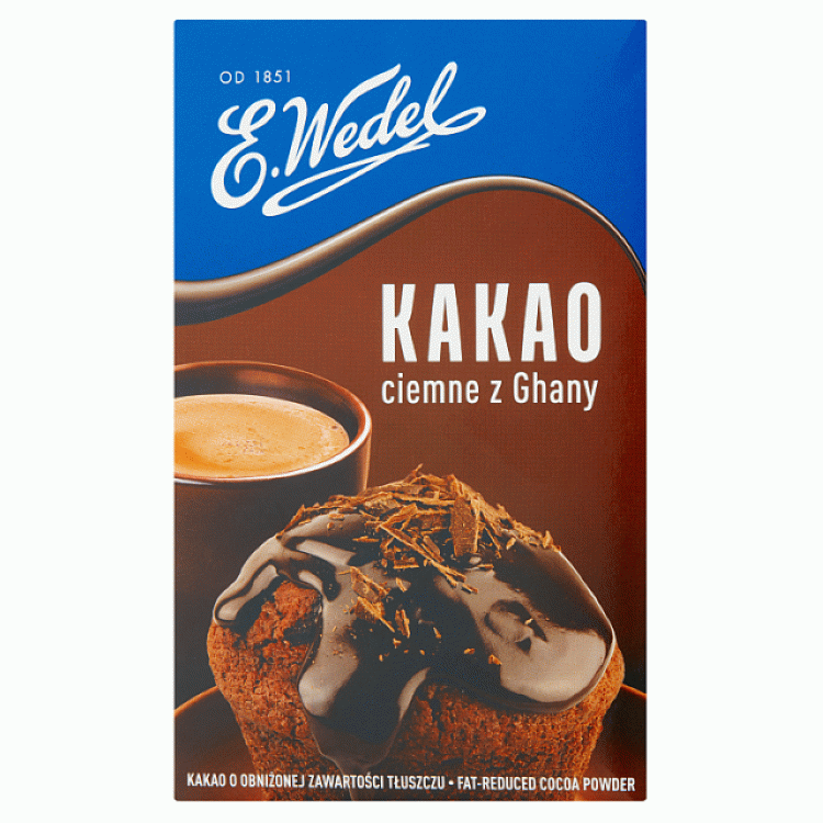 Dunkler Kakao aus Ghana E. Wedel 180g - Biolaboratorium