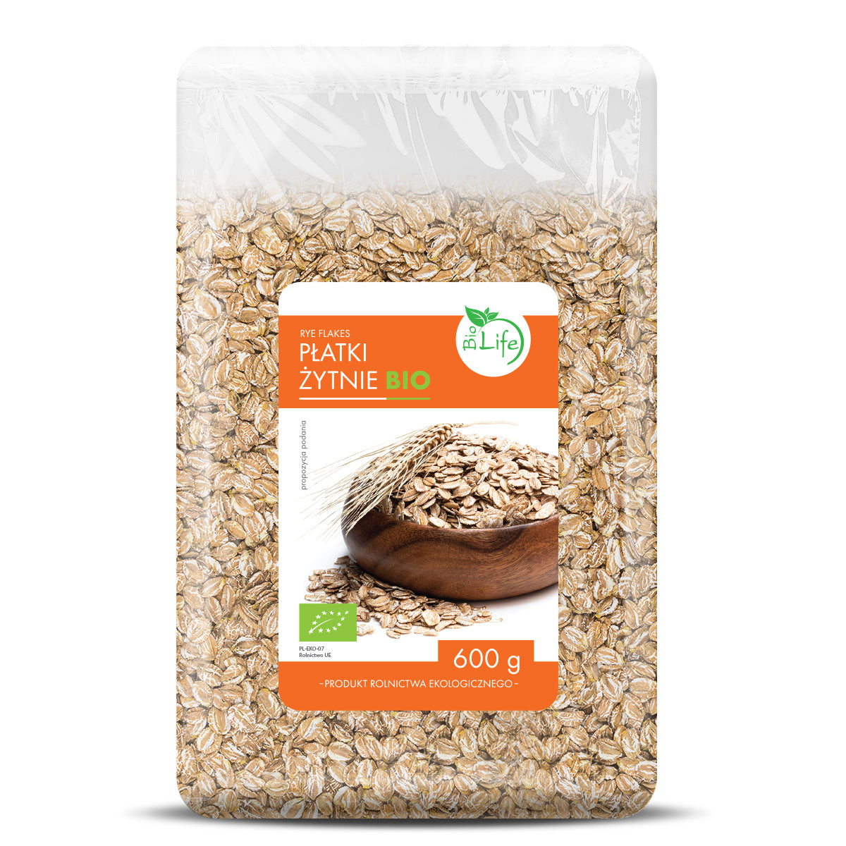 Roggenflocken 600g ECO BIO LIFE - Biolaboratorium