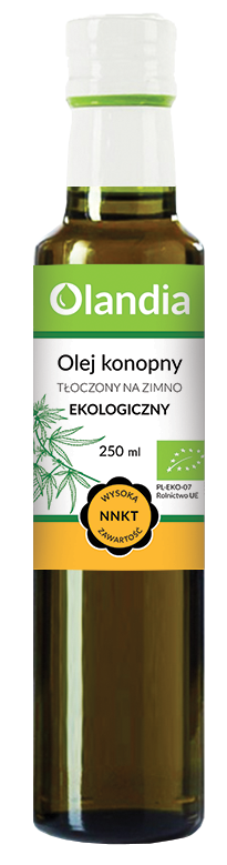 Hanföl BIO 250 ml OLANDIA - Biolaboratorium