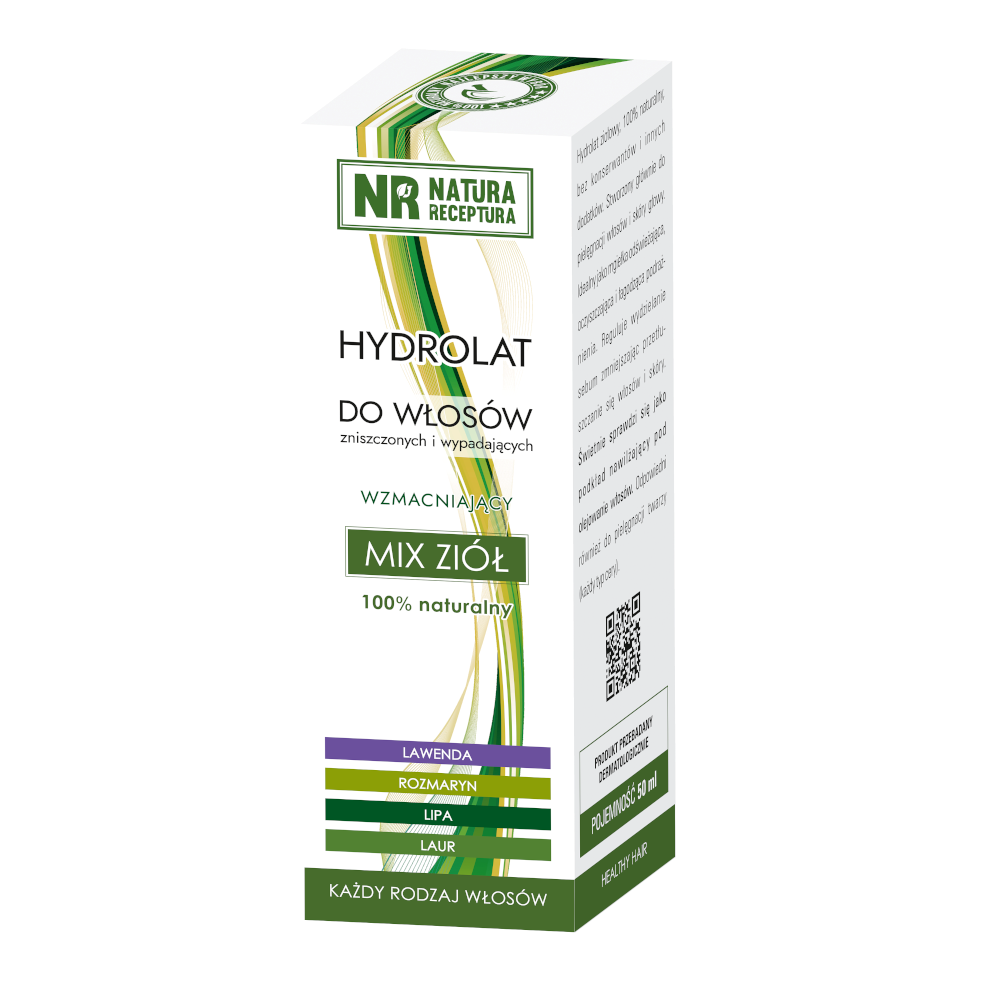 Haarhydrolat, Kräutermischung 50ml NATURREZEPT - Biolaboratorium