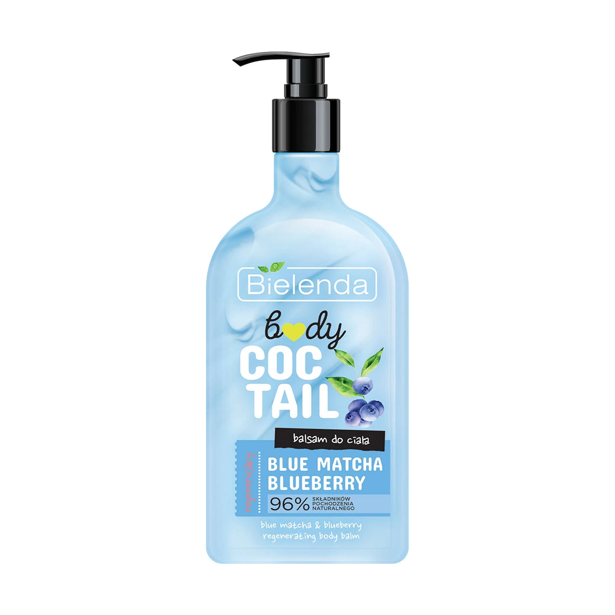 BIELENDA KÖRPERCOCTAIL BLAUER MATCHA-BLAUBEER REGENERIERENDER KÖRPERBALSAM 400 ML - Biolaboratorium
