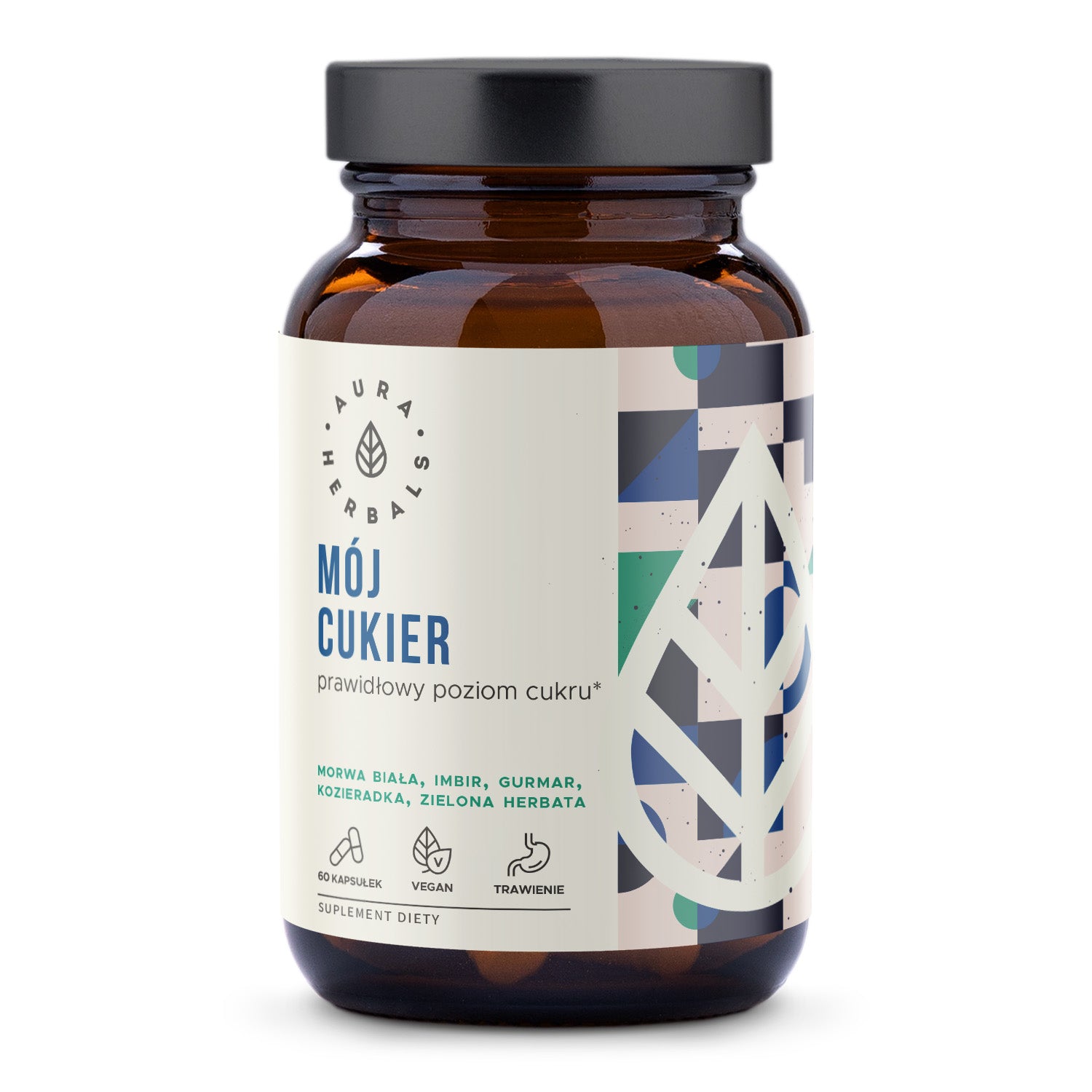 Mein Zucker – der richtige Zuckergehalt 60 vege AURA HERBALS Kapseln - Biolaboratorium
