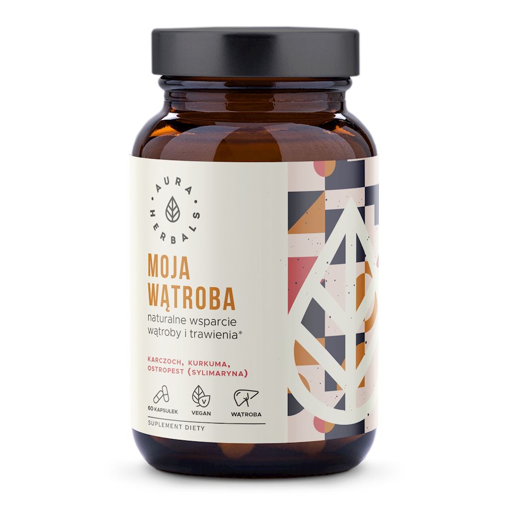 Meine Leber - Artischocke Mariendistel Kurkuma 60 pflanzliche Kapseln AURA HERBALS - Biolaboratorium