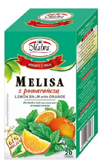 Zitronenmelisse mit Orange 25 x 2g fix Malwa - Biolaboratorium