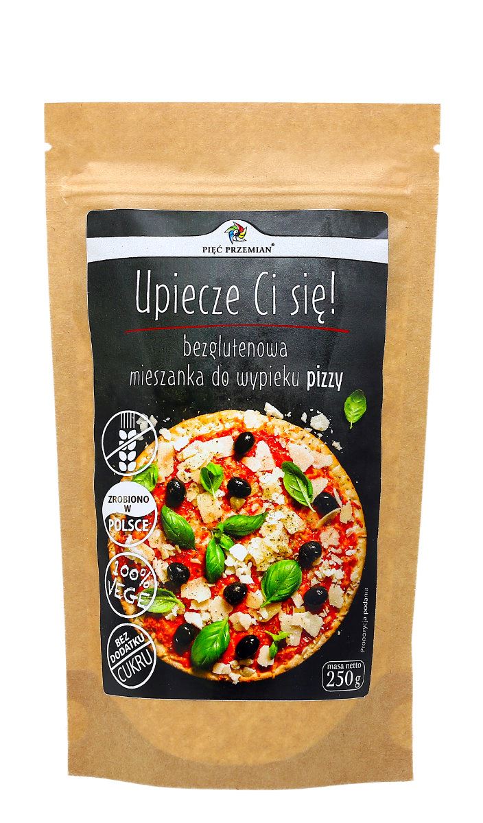 Glutenfreie Pizzabackmischung 250g FÜNF ÄNDERUNGEN - Biolaboratorium