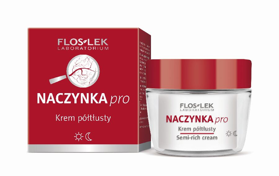 Vaskuläre Halbfettcreme FLOSLEK - Biolaboratorium