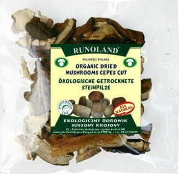 GETROCKNETE BIOSTEINPILZE 20 g – RUNOLAND MHD: 09-2026