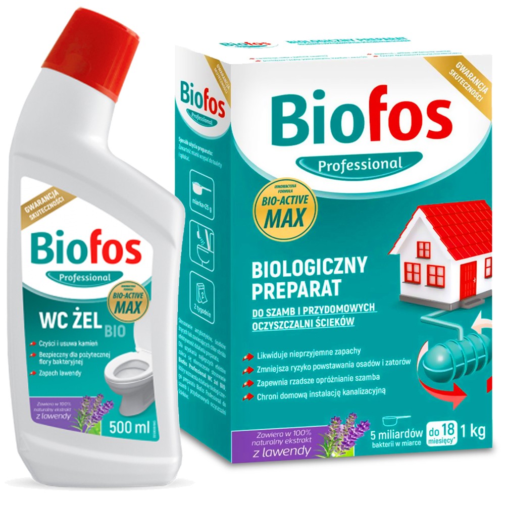 BIOFOS-PULVER 1 kg + GEL 500 ml - Biolaboratorium