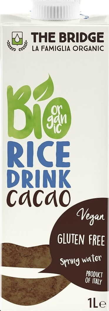 Glutenfreies Reisgetränk mit Kakao, 1 l, Bio, The Bridge MHD: 09-2026